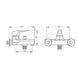 Смеситель для ванной Brinex 35B 006 SD00036352 фото 2