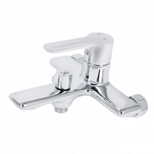 Змішувач для ванни Qtap Taurus (з душовим гарнітуром) QTTAU259CRM45661 Chrome 2303865963 фото