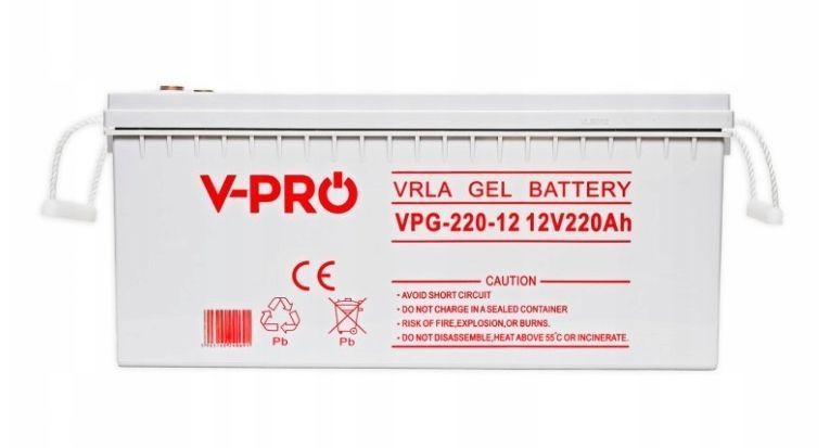 Аккумулятор VOLT GEL VPRO SOLAR 220Ah 12V (6AKUGEL220) 2342837777 фото