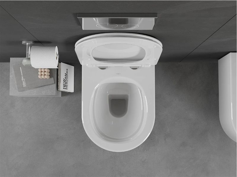 Подвесной унитаз MEXEN SOFIA WHITE SLIM белый 2523708242 фото