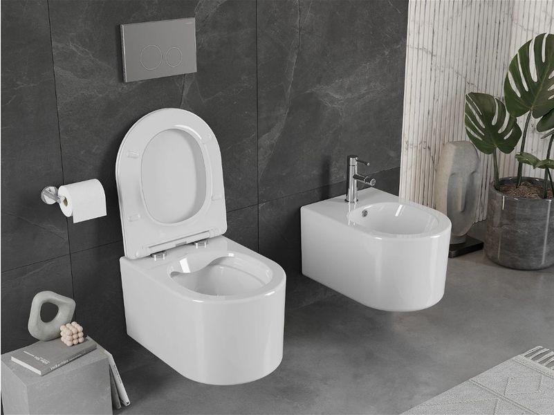 Подвесной унитаз MEXEN SOFIA WHITE SLIM белый 2523708242 фото