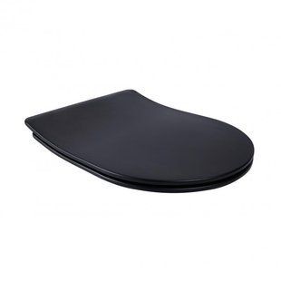 Сидения для унитаза Qtap (Robin, Scorpio) с микролифтом Slim QT99U184UF450MB SD00046079 фото