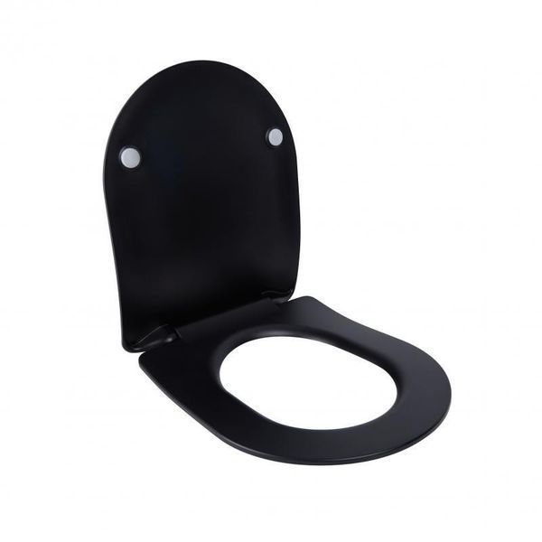 Сидения для унитаза Qtap (Robin, Scorpio) с микролифтом Slim QT99U184UF450MB SD00046079 фото