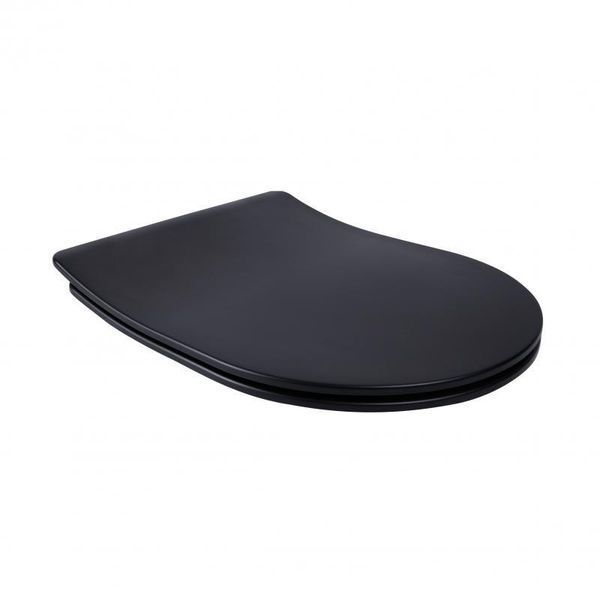 Сидения для унитаза Qtap (Robin, Scorpio) с микролифтом Slim QT99U184UF450MB SD00046079 фото