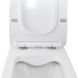 Унитаз подвесной Qtap Crow безободковый с сиденьем Soft-close QT05335170W SD00036222 фото 5