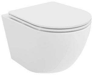 Подвесной унитаз MEXEN LENA WHITE SLIM белый 2523708246 фото