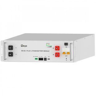 LiFePO4 Deye аккумулятор SE-G5.1Pro-B 51,2V/100AH, 5120W*h, 200А 2403410498 фото