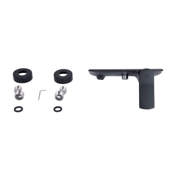 Змішувач для душу Qtap Slavonice QTSLA266BLM45908 Black Matt 2295961883 фото
