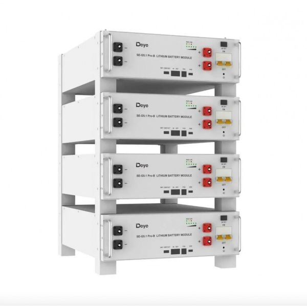 LiFePO4 Deye аккумулятор SE-G5.1Pro-B 51,2V/100AH, 5120W*h, 200А 2403410498 фото