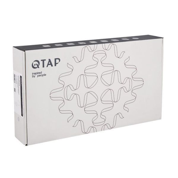 Змішувач для раковини Qtap Vlasta New високий QTVLA269CRM45652 Chrome 2342793046 фото