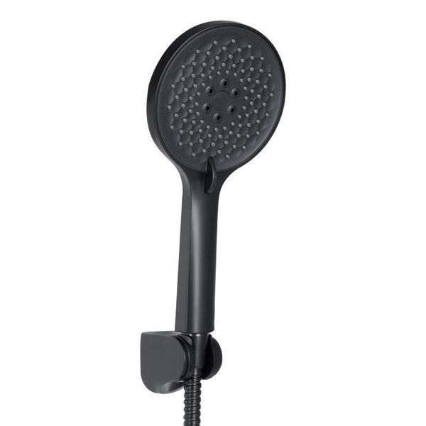 Змішувач для ванни Qtap Taurus (з душовим гарнітуром) QTTAU259BLM45662 Black Matt 2303865966 фото
