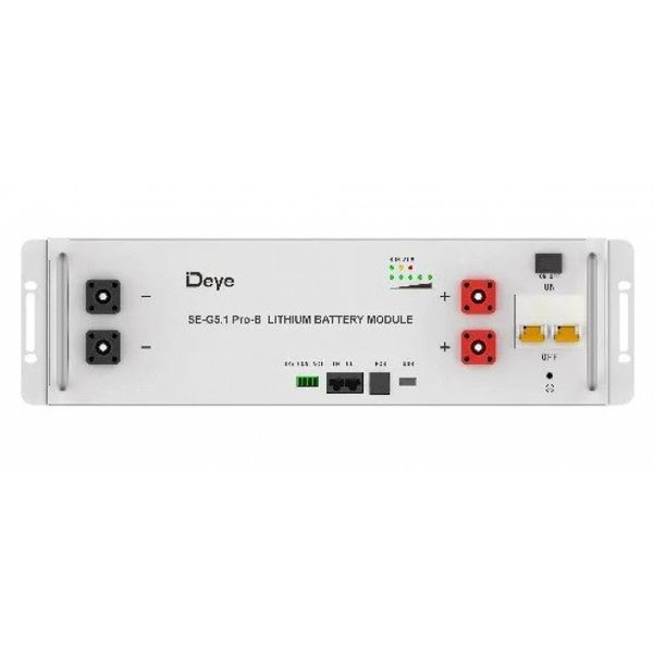 LiFePO4 Deye аккумулятор SE-G5.1Pro-B 51,2V/100AH, 5120W*h, 200А 2403410498 фото
