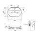 Комплект Qtap Scorpio: Раковина накладна овальна 610x400x120 мм White + Донний клапан PU02 2364863859 фото 2