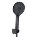 Змішувач для ванни Qtap Taurus (з душовим гарнітуром) QTTAU259BLM45662 Black Matt 2303865966 фото 4