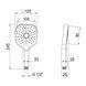 Лійка для ручного душу Qtap Rucni A121N3KCW SD00041896 фото 5