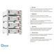 LiFePO4 Deye аккумулятор SE-G5.1Pro-B 51,2V/100AH, 5120W*h, 200А 2403410498 фото 4