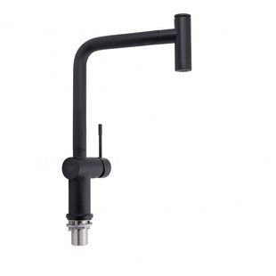 Змішувач для кухні Qtap Scorpio 9050105FB з висувним виливом SD00047471 фото