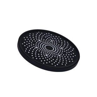 Лійка для верхнього душу Qtap Hlavova D 230 мм округла QTHLA107BLM45788 Black Matt 2295961888 фото