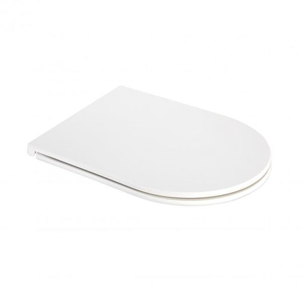 Унітаз-компакт Qtap Robin Ultra Quiet безободковий з сидінням Soft-close QT13222128AUQ1W SD00051949 фото