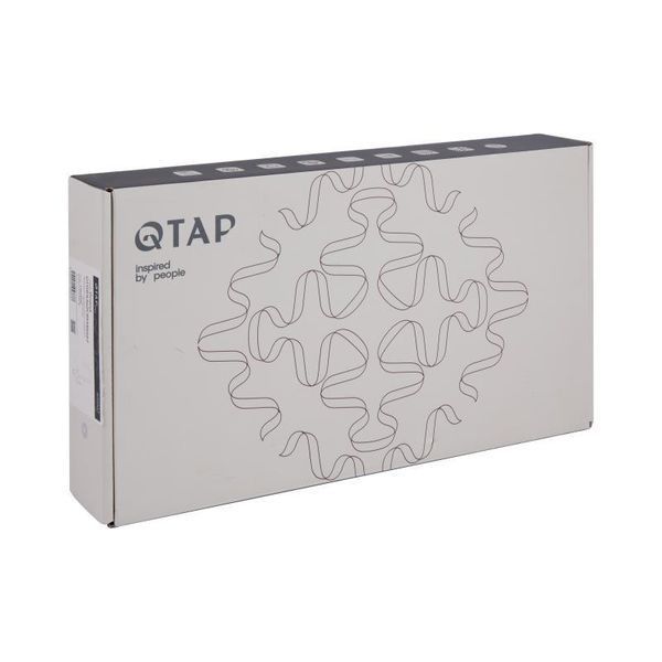 Змішувач для кухні Qtap Grand з підключенням для питної води QTGRA362CRW45668 Chrome/White 2342793048 фото