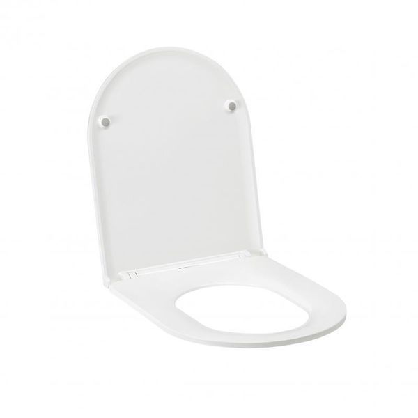 Унітаз-компакт Qtap Robin Ultra Quiet безободковий з сидінням Soft-close QT13222128AUQ1W SD00051949 фото