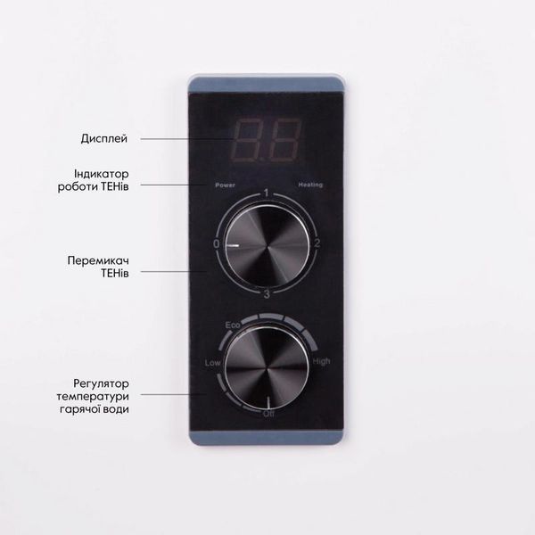 Водонагреватель Thermo Alliance 30 л плоский вертикальный, мокрый ТЭН 2 кВт (0,8+1,2) DT30V20G(PD)/2 SD00046735 фото