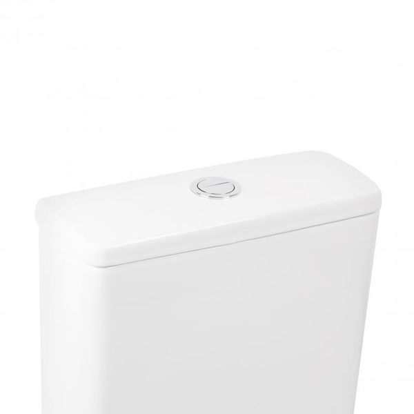 Унітаз-компакт Qtap Robin Ultra Quiet безободковий з сидінням Soft-close QT13222128AUQ1W SD00051949 фото