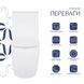 Унітаз-компакт Qtap Robin Ultra Quiet безободковий з сидінням Soft-close QT13222128AUQ1W SD00051949 фото 13