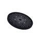 Лійка для верхнього душу Qtap Hlavova D 230 мм округла QTHLA107BLM45788 Black Matt QTHLA107BLM45788 фото 2