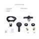 Комплект змішувачів для ванної кімнати Lidz Latwa 001Black+Lidz Latwa 006Black+Lidz Latwa 005Black+Lidz Latwa 2478805766 фото 10