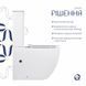 Унітаз-компакт Qtap Robin Ultra Quiet безободковий з сидінням Soft-close QT13222128AUQ1W SD00051949 фото 14