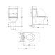 Унітаз-компакт Qtap Robin Ultra Quiet безободковий з сидінням Soft-close QT13222128AUQ1W SD00051949 фото 12