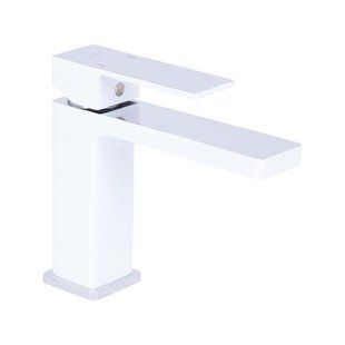 Змішувач для раковини Qtap Gemini QTGEM270CRW45675 Chrome/White 2303865968 фото
