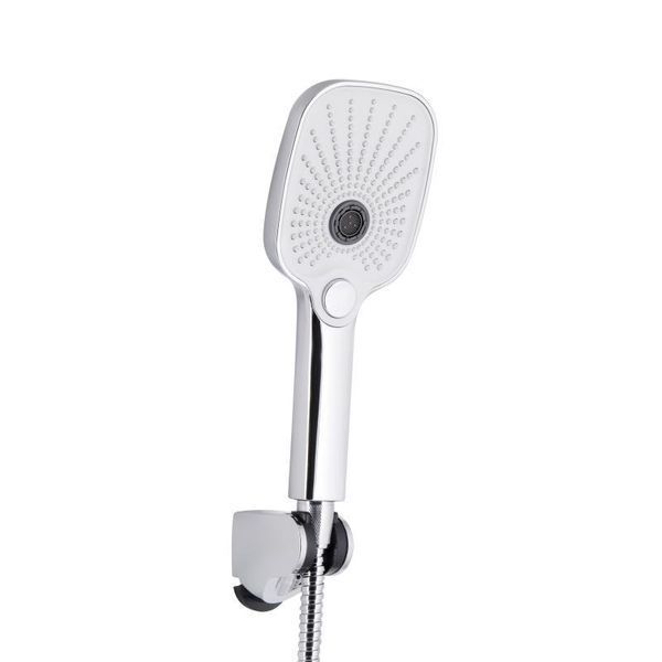 Змішувач для ванни Qtap Gemini (з душовим гарнітуром) QTGEM259CRW45683 Chrome/White 2342793052 фото