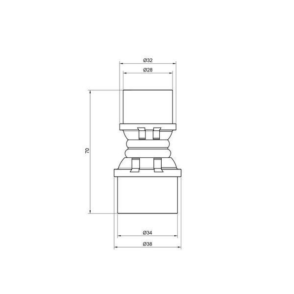 Муфта прес Icma 32х26 №400 2611478133 фото