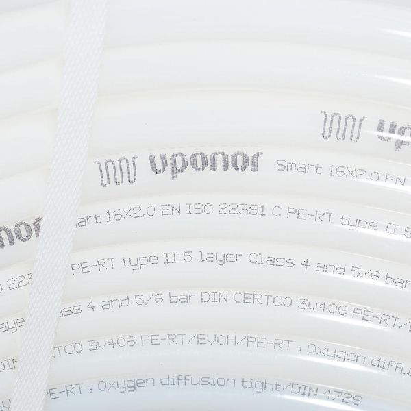 Труба для тёплого пола Uponor Smart UFH-pipe 16 * 2.0 мм 70 &deg;С 81802 фото
