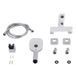 Змішувач для ванни Qtap Gemini (з душовим гарнітуром) QTGEM259CRW45683 Chrome/White 2342793052 фото 6