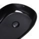 Раковина-чаша Qtap Leo 400x350x160 Matt black с донным клапаном QT1111A053MB SD00045940 фото 12