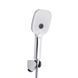 Змішувач для ванни Qtap Gemini (з душовим гарнітуром) QTGEM259CRW45683 Chrome/White 2342793052 фото 4