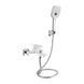 Змішувач для ванни Qtap Gemini (з душовим гарнітуром) QTGEM259CRW45683 Chrome/White 2342793052 фото 1