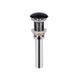 Раковина-чаша Qtap Leo 400x350x160 Matt black с донным клапаном QT1111A053MB SD00045940 фото 13
