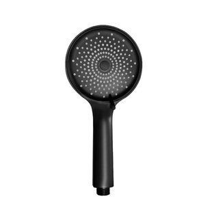 Лійка для ручного душу Qtap Rucni 120 мм округла QTRUC125BLM45776 Black Matt SD00051900 фото