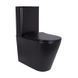 Унітаз підлоговий Qtap Scorpio Ultra Quiet безобідковий з сидінням Soft-close MATT BLACK QT14226088AMB 2485615989 фото 1