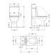 Унітаз підлоговий Qtap Scorpio Ultra Quiet безобідковий з сидінням Soft-close MATT BLACK QT14226088AMB 2485615989 фото 2