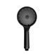 Лійка для ручного душу Qtap Rucni 120 мм округла QTRUC125BLM45776 Black Matt SD00051900 фото 1