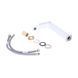 Змішувач для раковини Qtap Gemini високий QTGEM269CRW45679 Chrome/White 2303865970 фото 4
