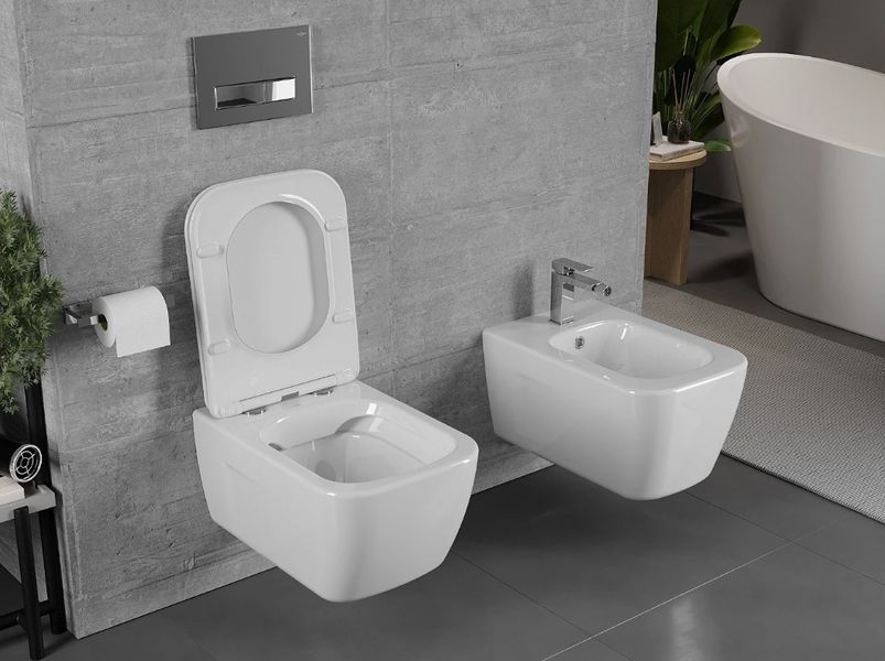 Подвесной унитаз MEXEN MARGO WHITE SLIM белый 2523708251 фото